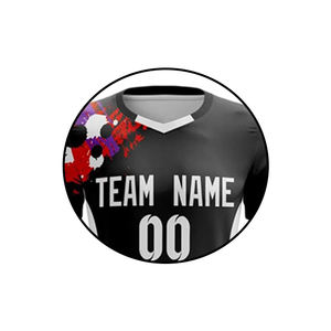 Uniforme de fútbol para hombre de secado rápido de alta calidad, impresión por transferencia de calor, nombre de equipo personalizado, ropa deportiva de fútbol, servicio OEM - Product Image 3