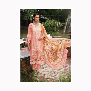Elegante vestido musulmán pakistaní para mujer, vestidos de invierno personalizados para mujer, Algodón ligero, Salwar Kameez, India, Pakistán - Product Image 4
