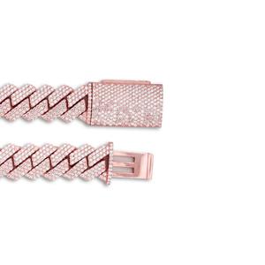 Fashionable Lab Grown Diamond Cuban <b>Chain</b> in 10K <b>Gold</b> Iced Out Jewelry for <b>Mens</b> Hip Hop and Luxury Street Fashion Style - Product Image 2