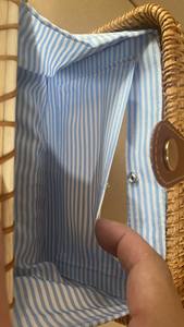 Wholesales Price Best Quality With <b>Rattan</b> Bag With Cotton Fabric Designer Bags Handmade From Best Supplier in Vietnam - Product Image 4