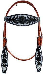 Corde de cheval en cuir équestre occidental de qualité supérieure boucle en laiton sculpté pour équitation course licou meilleur - Product Image 2