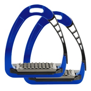 ชุดอุปกรณ์ขี่ม้าแบบปรับได้ สีตามสั่ง ทำจากอะลูมิเนียมและโพลิเมอร์ สีฟ้า - Product Image 1