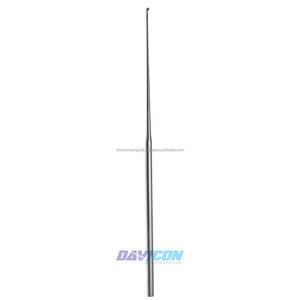 Curette chirurgicale manuelle Sheehy en acier inoxydable de 2,5 mm, grande taille, finition mate, certifiée CE ISO, pour applications ORL - Product Image 1
