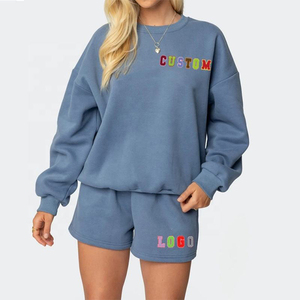 Premium alta calidad Unisex Drop Shoulder 3D Puff impresión personalizada sudadera - Product Image 4