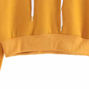 Sudadera con capucha de manga larga ajustada para mujer con logotipo personalizado transpirable 100% algodón polar ropa de talla grande para invierno - Product Image 6