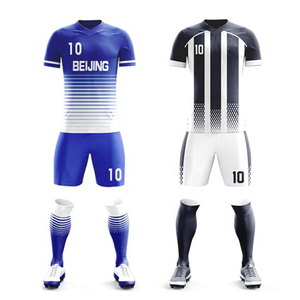 เสื้อเจอร์ซีย์ฟุตบอลสำหรับเยาวชนชุดยูนิฟอร์มชุดฟุตบอลชุดเต็มตัวผลิตตามสั่งแนวย้อนยุค - Product Image 5