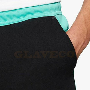 กางเกงผ้าฟลีซของผู้ชายมาใหม่กางเกงผ้าฟลีซแห้งเร็วไซส์ใหญ่น้ำหนักเบาลายตรงเอวขนาดกลาง - Product Image 4