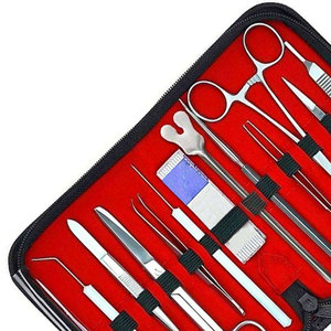 Kit de chirurgie mineure manuelle de haute qualité, 13 pièces, instruments chirurgicaux en acier inoxydable, certifié CE, ISO13485 classe I, réutilisable - Product Image 5