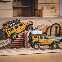 FMS FCX24 1/24 RC Crawler Defender 90 Boîte de vitesses à 2 vitesses, essieu à portiques, 4x4, mini camion tout-terrain RTR