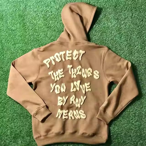 Sudaderas con capucha del mejor proveedor Unisex 100% Sudadera con capucha de algodón Bordado personalizado Puff Impresión para hombres y mujeres Precios al por mayor MUKKA SPORTS - Product Image 6