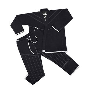 Concevez votre propre logo Judo Jiu Jitsu Bjj Gi costume Arts martiaux 100% coton léger Judo Bjj Gi uniforme combat porter - Product Image 3