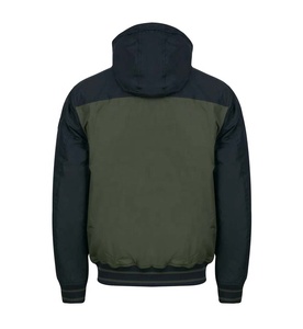 Veste Anorak à Capuche Zippée Streetwear en Nylon Color Block Coupe-Vent pour Jogging et Course – Vente en Gros Fabricant - Product Image 4