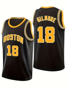 เสื้อบาสเก็ตบอลสำหรับทุกเพศเสื้อกีฬาใส่สบายระบายอากาศได้สำหรับการฝึกซ้อม - Product Image 4