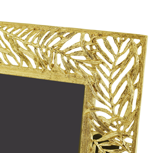 Cadre photo élégant blanc et or pour la décoration de la maison - Product Image 2