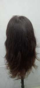 Pelucas de cabello humano con encaje frontal sin pegamento con cabello humano natural de la India - Product Image 2