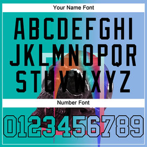 เสื้อซอฟต์บอลเบสบอลเสื้อกีฬาผ้าสแปนเด็กซ์โพลีเอสเตอร์พิมพ์ลายสีฟ้า - Product Image 6