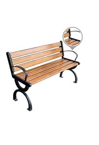 Furniture Outdoor Garden <b>Bench</b> Industrial for Home Hotel Garden Outside Park Seating Patio <b>Bench</b> Outdoor and Indoor Furniture - Product Image 3