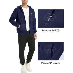 Men's HOODIES Hip Hop Custom Winter Breathable Fleece Crew <b>Neck</b> Hoodie Embroidered 100% Cotton High Quality Printed Quick Dry - Product Image 3