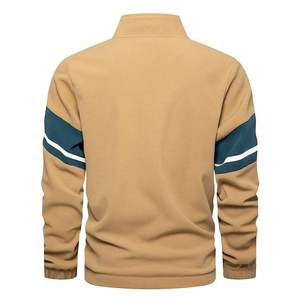 Chándal deportivo de alta calidad para hombre, chándal con cremallera, Logo ajustado, 2 piezas de poliéster, ligero, colorido para la temporada de otoño - Product Image 5