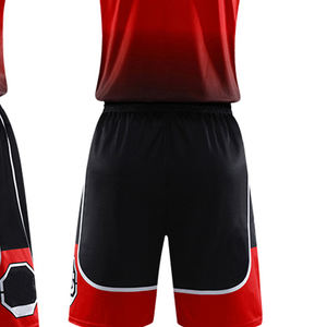 Maillot de basket-ball unisexe personnalisé, respirant, antibactérien, à séchage rapide, réversible double face, découpe automatisée, service OEM - Product Image 4