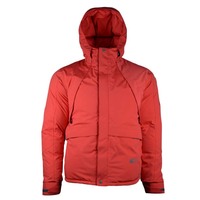 Veste longue matelassée en duvet pour femme FHDX avec capuche coupe-vent, tissage sans couture, qualité exceptionnelle, parka Navigate