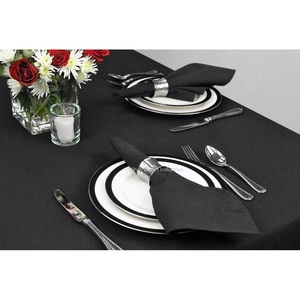 Impressionnant décoratif métal argent plaqué rond de serviette pour table dîner décorations de mariage porte-serviettes - Product Image 6