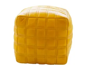 Chic Square Designer Comfort Pouffe