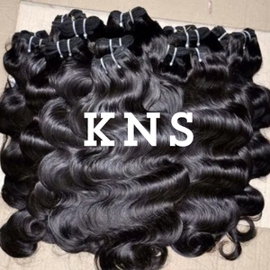 Indian Virgin Hair Extensions Deep Wave Style High Quality Human Hair Natural Black Brown 304.8-762mm 2+ Year Warranty HAIR - Product Image 1