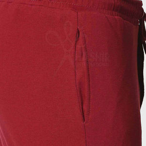 ชุดกีฬาของผู้ชายกางเกงขาสั้นเชือกผูกสำหรับออกกำลังกายฟิตเนสสีพื้นสำหรับออกกำลังกายฟิตเนส - Product Image 6