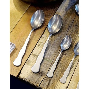 Couverts de luxe en acier inoxydable, 24 pièces, de haute qualité, en argent, avec poignée céramique multicolore, couverts royaux pour maison, restaurant, mariage - Product Image 4