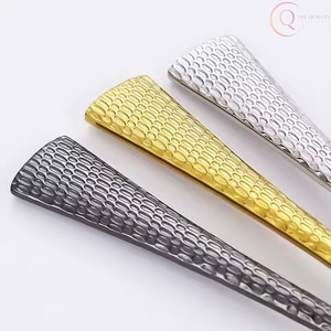 Ensemble de couverts en acier inoxydable robuste |   Articles de fête écologiques prêts à l'emploi pour la maison, les cuisines, les cafés et les restaurants - Product Image 3