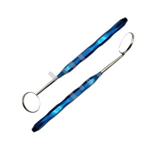 Espejo Dental con Etiqueta CE Recubierto de Plasma, Mango Hueco de Acero Inoxidable, Espejos Extraíbles, Inspección de Boca, Manual, Dentistas Usados - Product Image 1