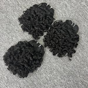 Vente en gros d'extensions de cheveux humains 100% divers bouclés birmans dans les couleurs de trame article le plus chaud - Product Image 5