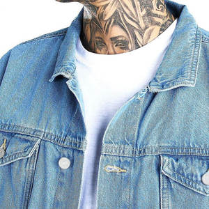 แจ็กเก็ตยีนส์แฟชั่นสำหรับผู้ชายกันลม/แจ็คเก็ตยีนส์สำหรับฤดูหนาว2025 - Product Image 5