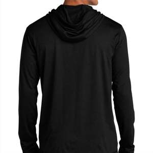 Premium Men's <b>Black</b> <b>Fleece</b> Jersey Hoodie Comfortable Stylish Casual Wear for Outdoor Activities Long Hooded Winter Everyday Use - Product Image 2