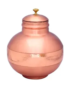 Indian Manufacturer Handmade Light Weight Copper Water Dispenser for Hotel use Available at Best Price