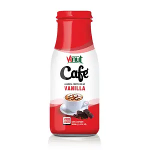 280Ml Fles Vinut Vietnamese Vanille Koffie Fabrikant Directory Klaar Om Koffie Te Drinken 9.5 Floz