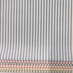 Tela de Camisería de Algodón y Poliéster con Rayas Oxford de Primera Calidad para Camisas de Hombre, Suministro al por Mayor - Product Image 1