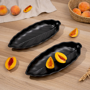 Trending Stylish Decor <b>Leaf</b> Tray Handmade Aluminium Platter For Dining Household Wedding Party Kitchen Serving Hotels Restaurant - Product Image 5