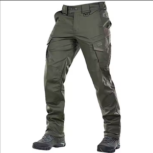 Pantalones informales de sarga lavados de algodón ultrasuave para hombre: prelavados para mayor comodidad, con una pierna recta clásica - Product Image 3