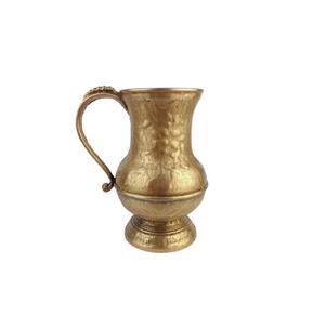 Nuevo diseño elegante jarra de metal con mango de latón hecho a mano personalizado Tasa de venta al por mayor exportación cocina casera de alta calidad. - Product Image 6