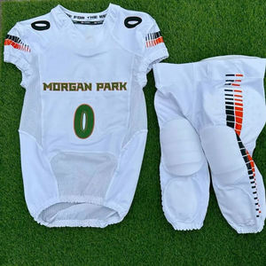 Camiseta de sublimación de uniforme de fútbol americano para hombre, ropa deportiva personalizada con impresión de logotipo - Product Image 6