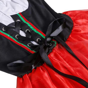 Accesorio de Disfraz de Carnaval de Camarera Alemana, Tejido - Product Image 5