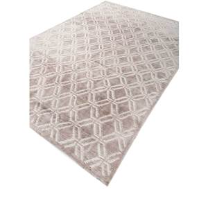 พรมไหมไผ่ถักมือสีเบจน้ำตาลอะซาเลีย หนา 10 มม. สำหรับใช้ในบ้าน-AIBS-3034 พรมปูพื้นห้องนั่งเล่นรูปทรงสี่เหลี่ยมผืนผ้าสำหรับห้องโถง - Product Image 2