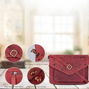 OEM élégant prix de gros designer Sacs à main sacs à main femmes sacs fourre-tout en cuir véritable élégant bandoulière - Product Image 5