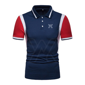 Meilleur Matériau 100% Coton Tricoté Uni Brodé Séchage Rapide Design Personnalisé Chemises Homme Manches Courtes Décontractées Haute Qualité - Product Image 1