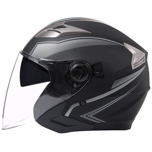 Casques de <span class=keywords><strong>moto</strong></span> rétro personnalisés en gros, demi-visage, coque ABS, design confortable, Casco De Motocicleta, Capacete <span class=keywords><strong>Moto</strong></span> - Product Image 5