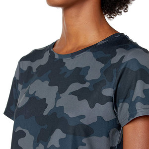 T-shirt respirant pour femme en promotion – Service OEM personnalisé – Dernier style avec imprimé – Couleur unie – Tenue décontractée légère pour l'été - Product Image 3