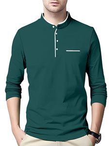 Gran oferta de camisetas de manga larga de algodón transpirable para mujer/hombre, ropa de calle con hombros caídos, camisa de manga larga de punto, venta al por mayor - Product Image 1