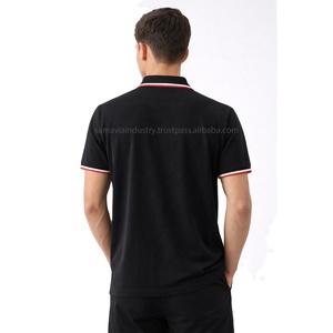 Camiseta de Manga Corta para Hombre Samavia Factory, de Algodón Tejido de 180g, con Bordado Frontal, Estilo Vintage, Logotipo Personalizado, Suave y Transpirable - Product Image 2